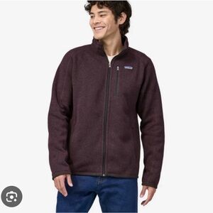 Patagonia Full-Zip Fleece Better Sweater in Plum